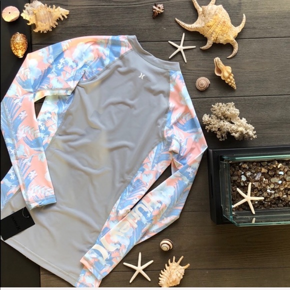 🧡🔥HURLEY- ZIP UP RASH GUARD🧡🔥 - Picture 6 of 8